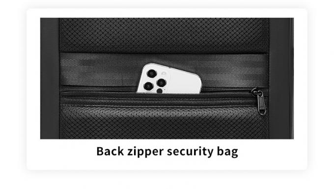 Mens Anti Theft Waterproof Business Backpack With Computer Interlayer 11