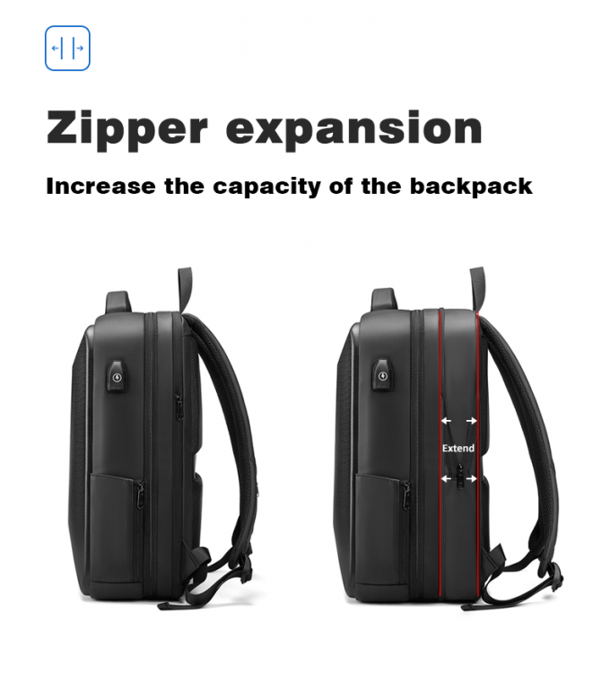 High Quality Waterproof Hard Shell Anti-theft Mochila 15.6 inch Men ...